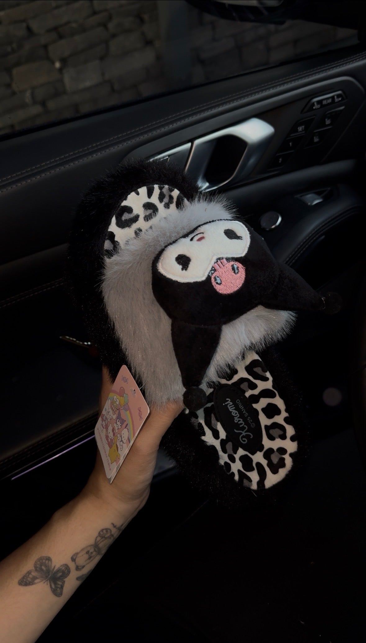 Charcoal Plush Slippers ⛓️ Pre-Order
